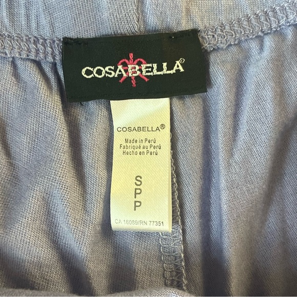 Cosabella Purple Lavender Pajama Set Pima Cotton NWT Size Small Petite - Picture 8 of 10